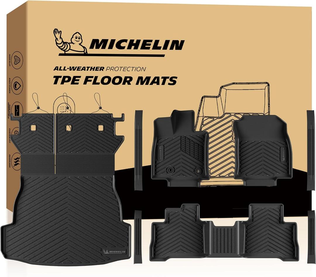 Michelin Vehicle Mats for 2026-2027 Toyota RAV4 Hybrid (8 Piece)