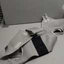 Kkiimatt Dog Grooming Hammock, Dog Hammock for Nail Trim,Silver Gray Dog Grooming Harness Holder Dog Hanger for Nail Trimming with Thick Neck Support