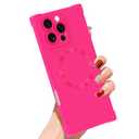SAKUULO Magnetic Case for iPhone 16 Pro Max 6.9 Inch Slim Silicone Hotpink
