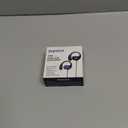 Joyico Wired Open Ear Headphones with Microphone, Volume Control, Wrap Around Ear Hook & Case, Over Ear Earbuds for Sport Running, On Ear Out of Ear Earphones Comfortable for Sensitive & Small Ears (Black)