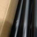 Lootkell Black Curtain Rods for Windows 48 to 84 Inches Adjustable Heavy Duty 1" Diameter Window Curtain Rod with Decorative Finials for Outdoor Farmhouse Bedroom Kitchen Living Room Black, 16"-88"|1 Pack