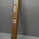 LazBlinds No Drill Zebra Blinds for Windows 32.5" W x 72" H, White