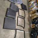 Patiojoy Outdoor Wicker Rocking Chair Glider Rattan Rocker Recliner with Cushion