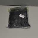 AOYOO Black Creepy Cloth 8.75 Yards x 85" with Fabric Scary Spooky Gauze Halloween Decorations for Haunted House Horror Decor Home Yard Indoor Outdoor Office Wall Vampire Zombie Theme Party Supply