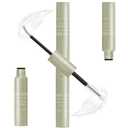 VEYESBEAUTY Lash Bond and Seal Waterproof 2 in 1 Cluster Lash Glue for Eyelash Extensions Long Lasting Strong Hold Individual Eyelash Glue for Self-Application at Home 5ml+5ml(White Bond)