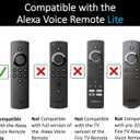 2 x Made for Amazon Remote Cover Case, for Alexa Voice Remote Lite | Blue