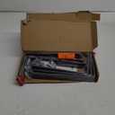 4 Pack 12 Inch Floating L Shelf Brackets for DIY,1/5 Inch Thick Heavy Duty Metal Shelf Bracket for Wall,Premium Black Powder Coated Steel