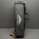 EAGLE PEAK 8x8 Pop Up Canopy Tent with Sidewall, Compact, Portable Slant Leg Instant Sun Shelter for Beach, Sports, & Camping, 8x8 Base 6x6 Top, Blue