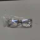 BLUEMOKY Blue Light Reading Glasses for MenSport Square Frame Readers, Anti Glare Computer Glasses,  0.0 x