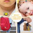 52 Pieces Sanded Shrink Plastic Sheet Kit, Shrinky Art Paper Translucent Shrink Film Sheets, Kids Creative Craft Activities for All Ages, 5.7 x 7.9inch / 14.5 x 20cm