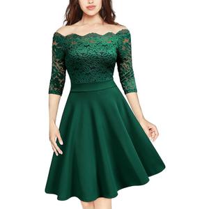 MISSMAY Women's Dress Size Small Color Green