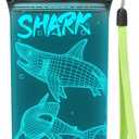 YuanDian Shark Gifts, Light Up Kids Water Bottle with 3D Ocean Animal Design- 14 OZ Eco-Friendly - Cool Drinking Cups Gift for School Baby Boy Girl Child Christmas Holiday