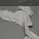 Womens Long Sleeve Crop Top Mock Turtleneck Sexy Slim Fitted Casual Base Layer Lightweight Soft Shirt Going Out Teen Sexy Top (Small, *White)