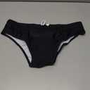 Men Swimwear Swimming Briefs Bikini Boxer Trunks Swimsuits Bathing Suits (Medium, Black)