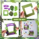Burbell 24 Set Palm Sunday Paper Photo Frame Craft Kits for Kids Hosanna Holy Week DIY Palm Paper Photo Frame Arts Crafts for Easter Holy Week Christian Sunday School Church Activities Supply