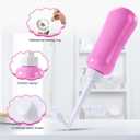 Portable Bidet Travel Large Capacity 15oz Personal Toilet Handheld Pink