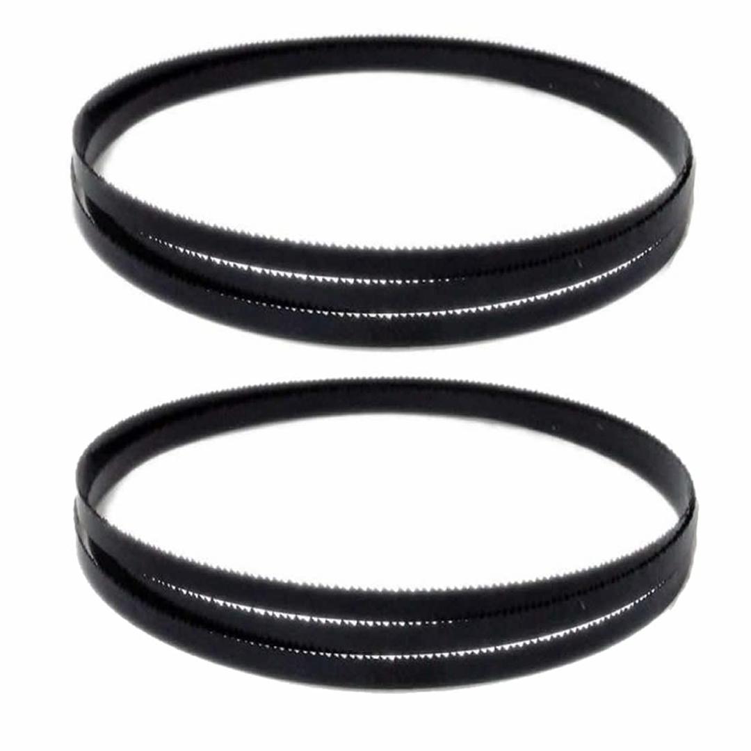 FOXBC 70-1/2" x 1/4" x 14 TPI Bandsaw Blade for Sears Craftsman 21400, Rikon 10-305 10-3061 10" Band Saw - 2 Pack