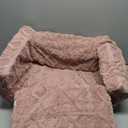 Toddler Couch for Kids  2-in-1 Fold Out Sofa and Lounger, Soft Flannel Convertible Chair, Flip Open Kids Couch(Pink) (Small, Red)