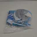 Pool Floats Thick Durable, Extra Large Pool Float with Canopy UPF50+, Fast Inflation, Cup Holder & Foot Rest - Pool Floats Adult for Swimming Pool, Beach Party Toys (blue1)