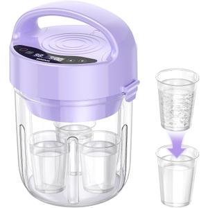 EENOUR Resin Bubble Remover, Removes 99% of Air Bubbles in 5 Minutes, 98kPa Vacuum Chamber with Digital Display, Big Capacity bubble remover for Epoxy Molds Casting, UV Resin, Silicone, Jewelry Making