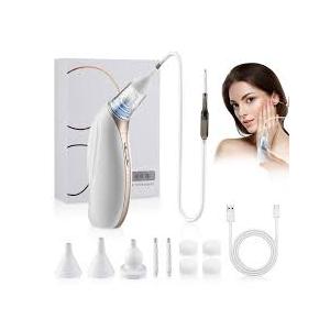Ear Vacuum Wax Remover with 3 Levels Strong, Rechargeable Reusable Ear Wax Removal Kit, Electric Ear Wax Suction Removal for Adults and Kids