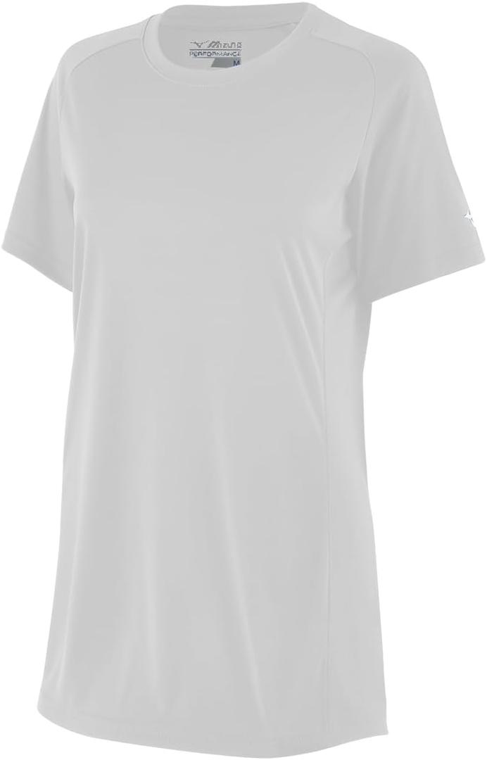 Mizuno Women's Mizuno Women's Softball Crew Neck Jersey (White, XXL)