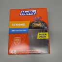 Hefty Strong Extra Large Trash Bags, Black, 33 Gallon, 48 Count
