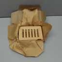 Bamboo Soap Dish  2-Pack Self-Draining Soap Dish for Shower  Natural Bamboo Wood Tray for Bathroom with Drainage  Wooden Holder for Kitchen, Bath, Sink