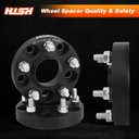 HISH 5x114.3 Wheel Spacers, Forged 1 Inch Wheel Spacer with Hubcentric 5x4.5 66.1mm Bore M12x1.25 Lugs, 6061-T6 Aluminum Alloy, Fit for 370Z 350Z 240SX 300ZX GTR Murano Maxima Sentra