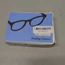 6 Pack Fashion Reading Glasses for Women Men Blue Light Blocking Oversized Square Readers with Spring Hinge