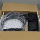 Multi-purpose steam cleaner with all 21 accessories, handheld steam cleaner and shoulder strap, for furniture, sofa, tiles, floors, windows, upholstery