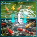 20W Pond UV Light for 100-1500 Gallon, UV Water Clarifier for Koi Pond, Cold Plunge, Aquarium, Swimming Pool, Spa and Fish Tank for Green Water Clean