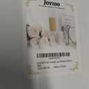 Joyido 36PCS Plastic Champagne Flutes Ribbed for Weddings & Parties