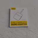 Nulaxy Air in-Flight Bluetooth Wireless Audio Transmitter Receiver for up to 2 AirPods & Wireless Headphones, Bluetooth Adapter for All 3.5mm Jacks on Airplanes, Gym Equipment, TVs & Gaming Consoles