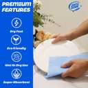 Disposable Kitchen Cleaning Cloths Dish Towels Dish Cloth Reusable Cloths for Kitchen, Bathroom, Household Cleaning (Blue 100 Pack)