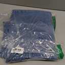 Barrel High Waisted Casual Baggy Trendy Straight Wide Leg Boyfriend Jeans (8, Dark Blue)