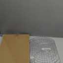 FIRJOY Lazy Susan Turntable for Refrigerator, Square Turntable Organizer for Fridge Cabinet, Pantry, Countertop | 16.5" x 11.1" (Rectangle 1 Pack - Clear)