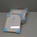 ATOBART 8x10 Picture Frames Solid Wood, 6 Pack OAK Photo Frame Set with Real Glass Cover, Natural Wood Color Frames, for Wall Mounting or Tabletop Display