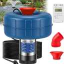 1HP 15000 GPH Pond Aerator Fountain Pump with Timer