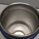 ALOUFEA 20 oz Insulated Coffee Mug Tumbler with Handle, Stainless Steel Travel Mug Tumbler with Lid and Straw,Double Wall Vacuum Leak Proof Ice Coffee Thermal Cup, Navy