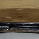 Black Shower Curtain Rods 17-83 Inch, Adjustable 1" Diameter Drapery Telescoping Curtain Rods for Bathroom,No Drill Anti-Rust Non-Slip Heavy Duty Spring Tension Shower Rod