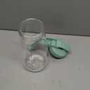 Momcozy Glass Breast Milk Pitcher, Formula Breastmilk Storage Container, Heat & Cold Resistant, No Leak Pitcher for Breastmilk with Wide Mouth, Fast Baby Formula Maker, 48OZ, 1 Count (Green)