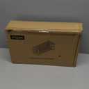 Bamboo Shoe Rack for Closet, Stackable 3 Tier Longer Shoe Organizer Shelf Holder Storage 12-15 Pairs for Entryway Door Hallway Bedroom Garage Space Saving Foldable Black