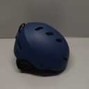 OutdoorMaster Kelvin Ski Helmet - Snowboard Helmet for Men, Women & Youth (Small, Dark Blue)
