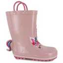 Western Chief Rain Boots with Pull on Handles for Toddlers and Kids - Premium Waterproof Boots for Boys and Girls, Size 6