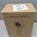 Facial Steamer - DENFANY Nano Ionic Face Steamer with Extendable 360 Rotating Arm - Portable Facial Steamer for Personal Care at Home or Salo (Black)