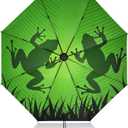 ALAZA Folding Umbrella Compact Travel Umbrella Automatic Open Close for Rain Windproof Sun Umbrellas