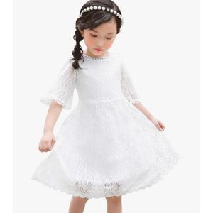 Youwon Flower Girls Dress Lace Dress Vintage Country Wedding Party Dress 110