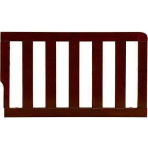 Dream On Me Convertible Crib Toddler Guard Rail in Espresso, Converts Cribs to Toddler Beds, Solid Wood Construction, 1 Count