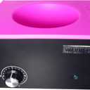 Waxness Non-Stick Silicone Bowl Insert for Wax Warmers Pink, Fits 5.5 lb Warmers, Easy Clean Flexible Wax Pot Liner for Professional Use.